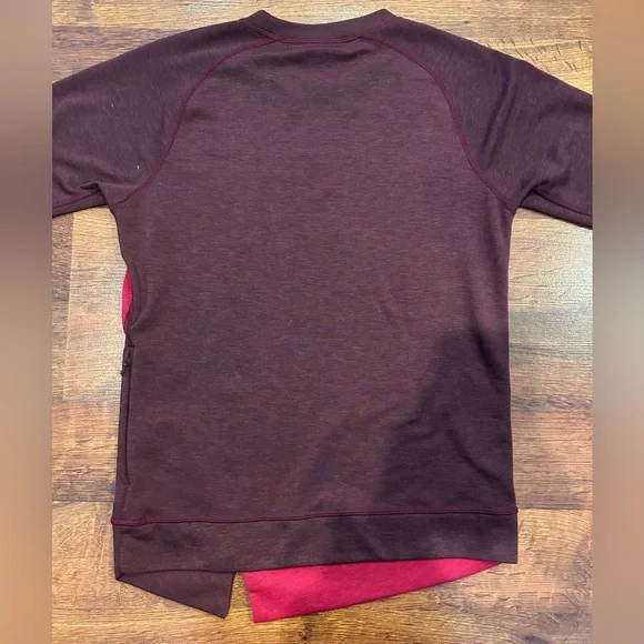 Outdoor Research Cedarosa Crewneck Wool Blend Pullover Burgundy Pink Women’s XS - Picture 7 of 8